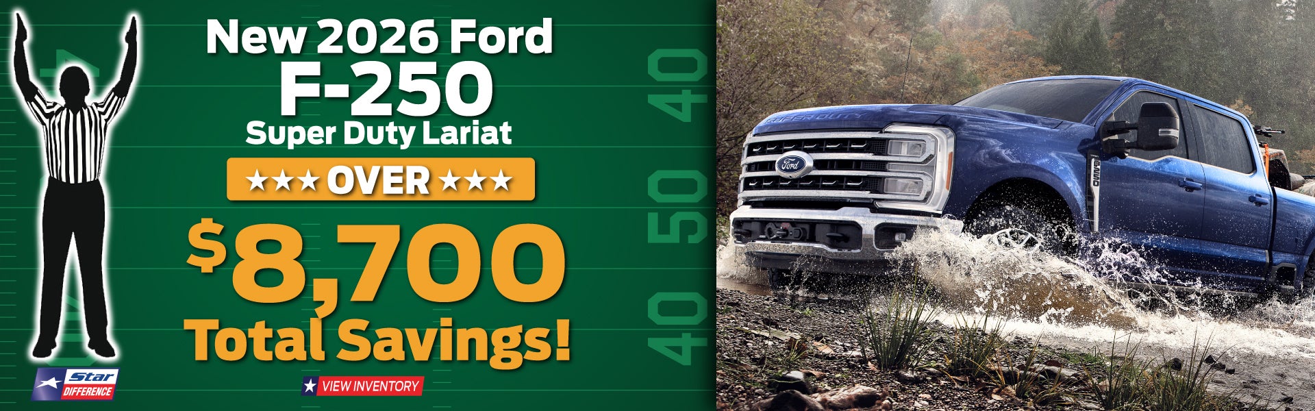 New 2026 F-250 SD Lariat