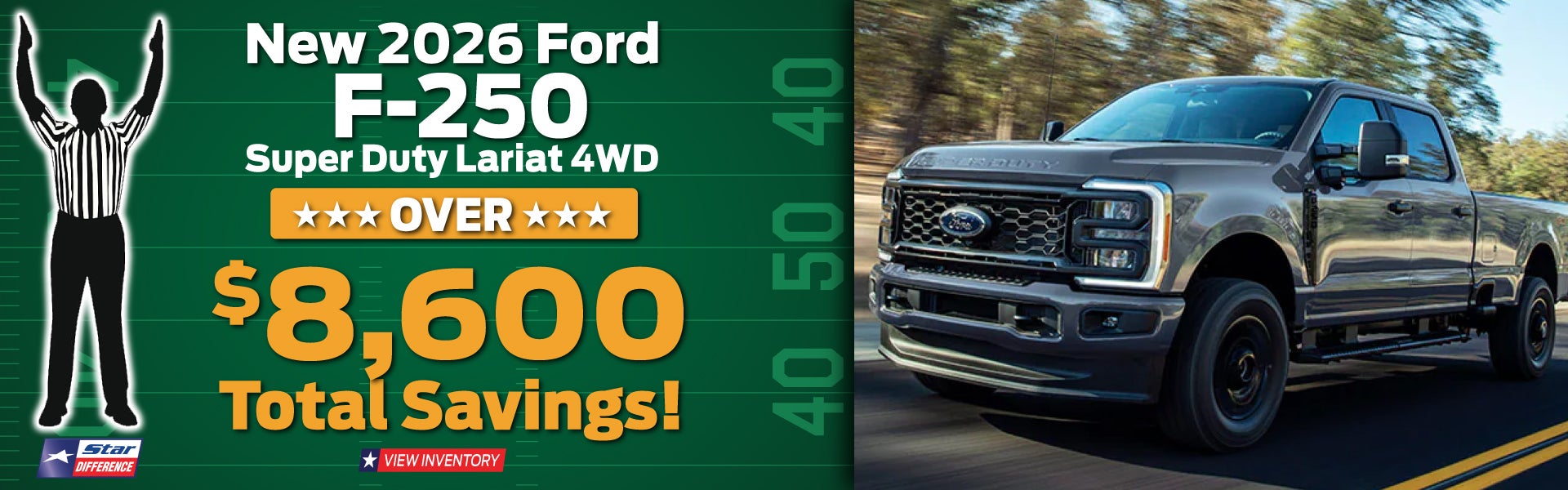 New 2026 F-250 SD Lariat