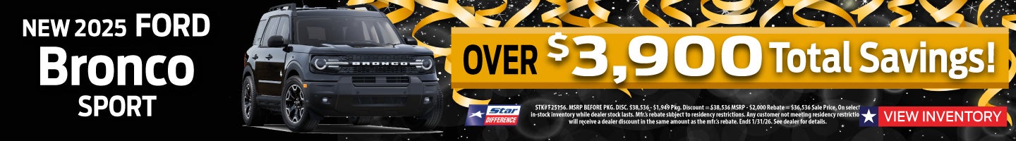 JAN26 BRONCO SPORT