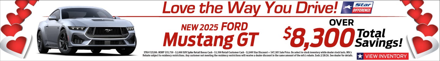 New 2025 Ford Mustand GT