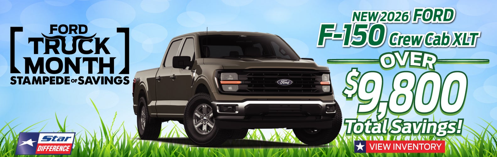 MAR26 F150 CREW CAB XLT