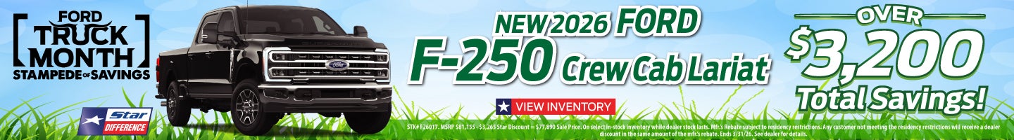 MAR26 F250 LARIAT