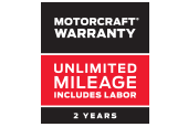 Motorcraft® Warranty: Two Years